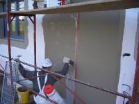 CIMG2279 Und dann der Rest. In die Spachtelmasse kommt ein Netz, damit es besser h�lt.